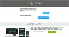 Desktop Screenshot of nicwinndesign.com
